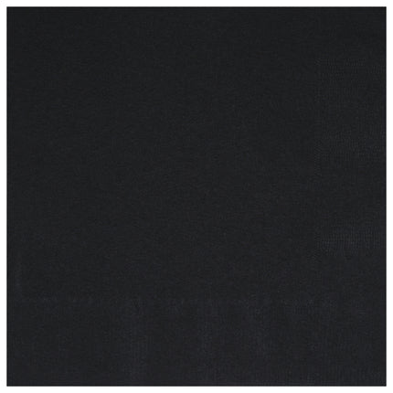 Sorte servietter 33 cm 50 stk