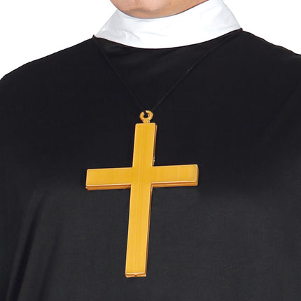 Præstekostume Sort Præst til mænd