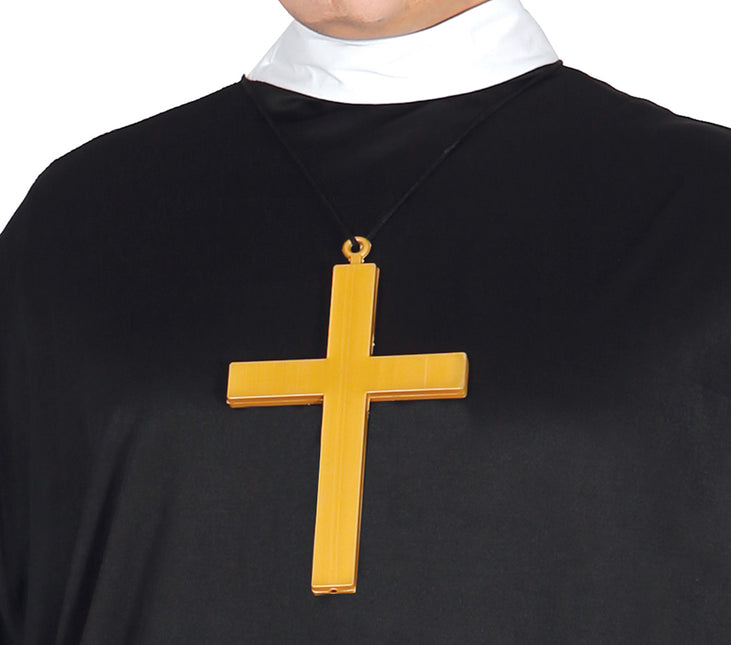 Præstekostume Sort Præst til mænd