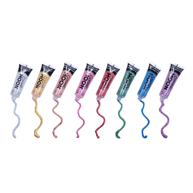 Cosmic Moon metallisk ansigtsmaling blå 12 ml