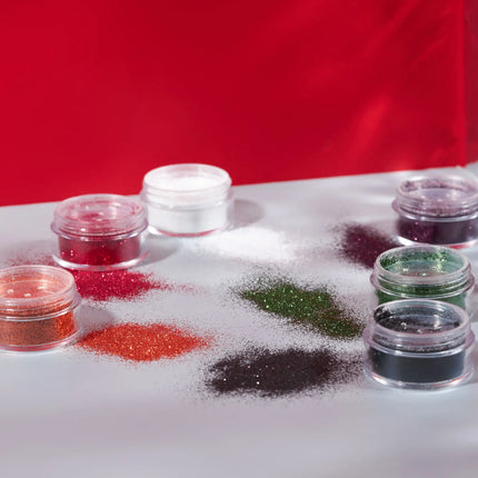 Moon Terror Halloween Glitter Shakers Blodrød 5g