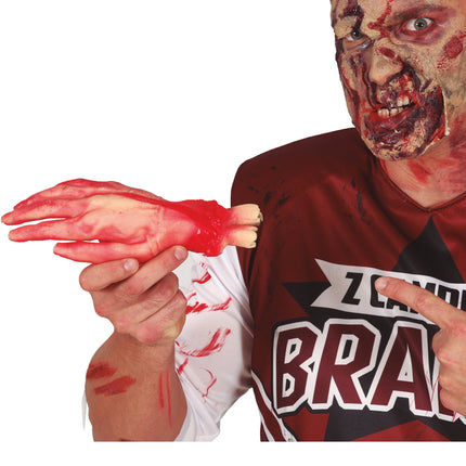 Halloween-bordkonfetti hånd