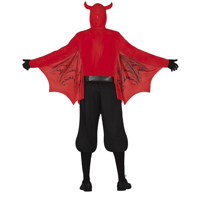 Dæmon halloweenkostume mænd