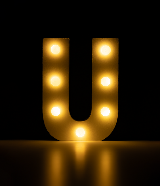 U Light Letter 16,5 cm
