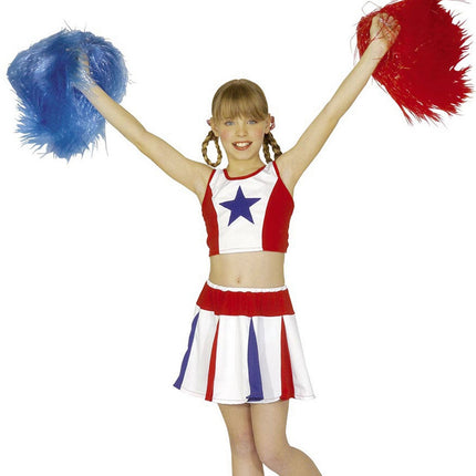 Cheerleader Pompon rød