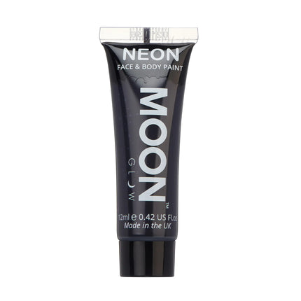 Moon Glow Pastel Neon UV Ansigtsmaling Sort 12ml