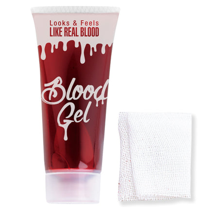 Halloween falsk blod med gaze
