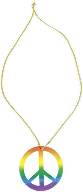 Hippie 60S halskæde i farver