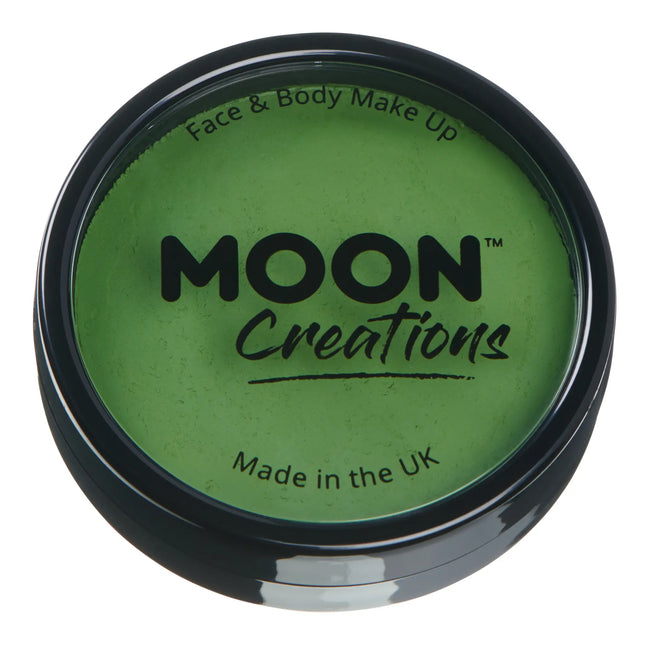 <tc>Moon Creations</tc> Pro Face Paint Cake Pots Grass Green 36g