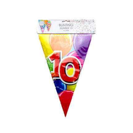 10 års guirlande 10m