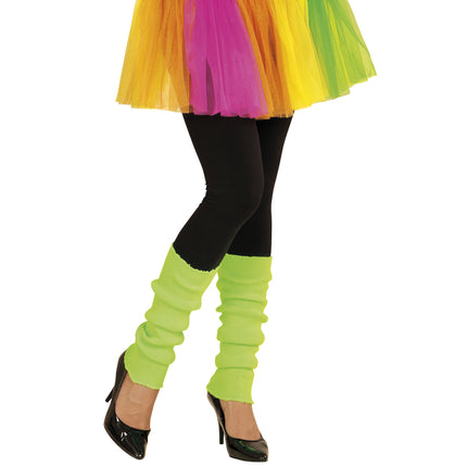 Neon-grønne benvarmere