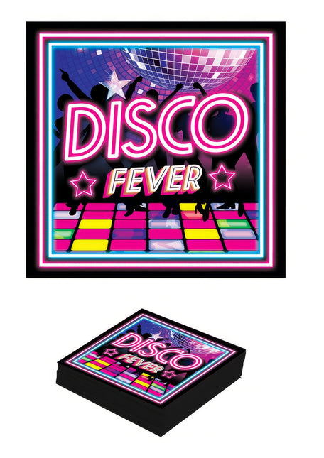 Disco 70S Servietter 33 cm 12 stk