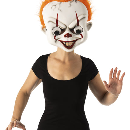 Halloween-maske Pennywise stor