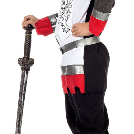 Ridderkostume til børn, 4 dele