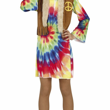 Hippie-pige kostume