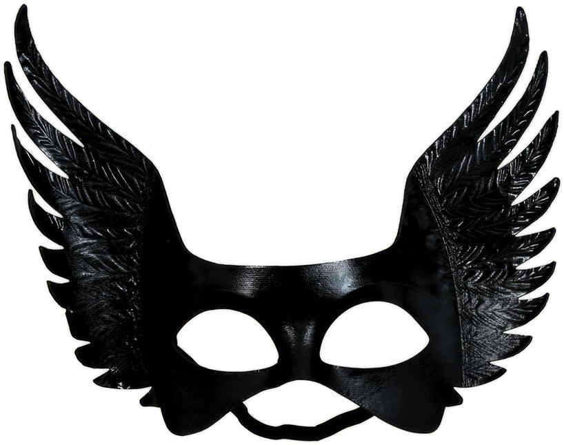 Venetiansk øjenmaske sort