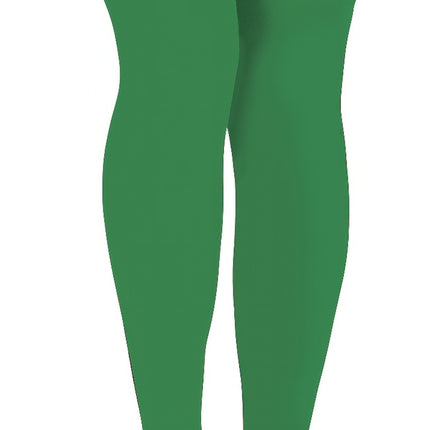 Mørkegrønne strømper Mørkegrøn