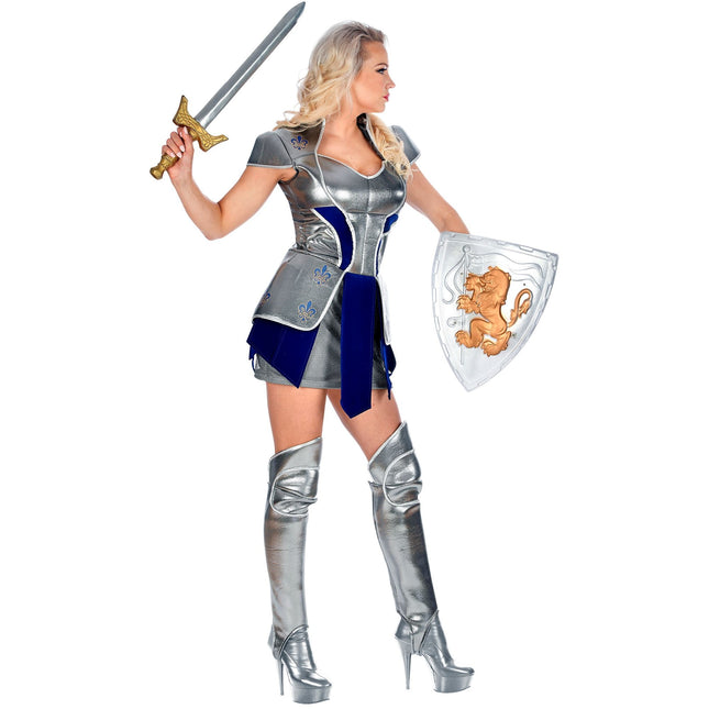 Ridderkjole sølv til damer