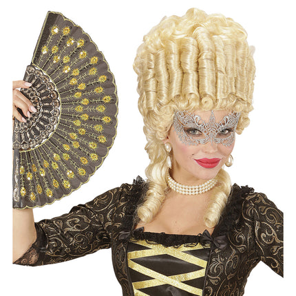 Blonde øjenmaske elfenbensfarve