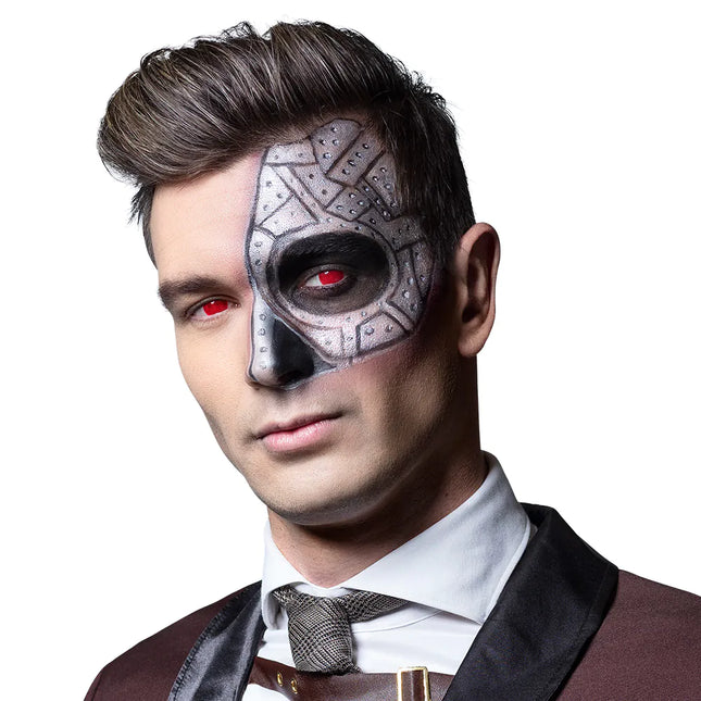 Røde farvede linser Cyborg