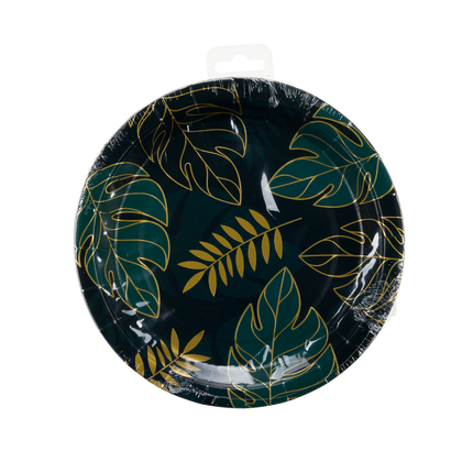 Bladtallerkener 23cm 8stk