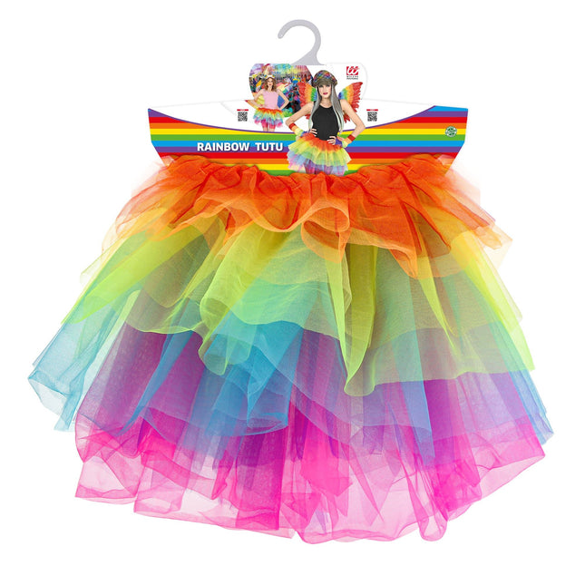 Rainbow Tutu Ladies 45 cm