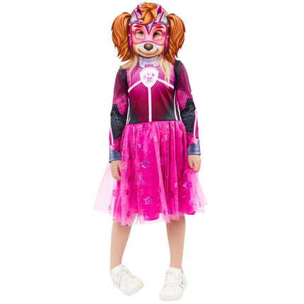 Børnekostume Paw Patrol Movie Skye Glow in the Dark