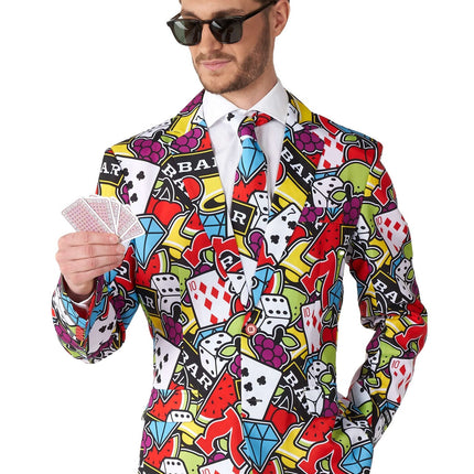 Casino spillekort ikoner jakkesæt mænd <tc>Suitmeister</tc>