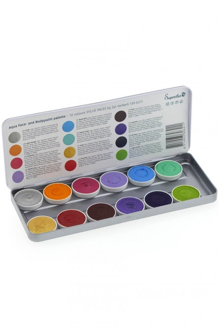 Farvet Schmink Syllie 12 stk