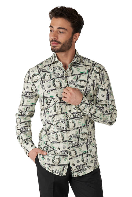 Dollar Money skjorte mænd <tc>OppoSuits</tc>