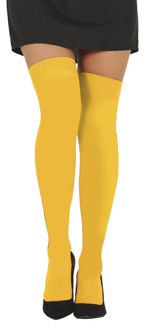 Blå gule strømper Gul