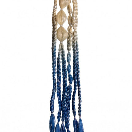 Hårforlængelse Festival Blonde/Mørkeblå