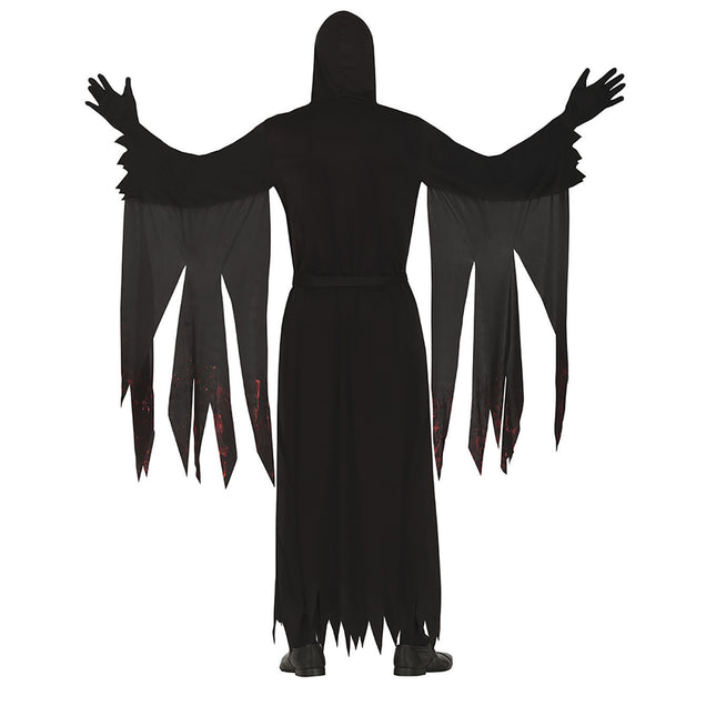 Hætteklædt snigmorder halloweenkostume mænd