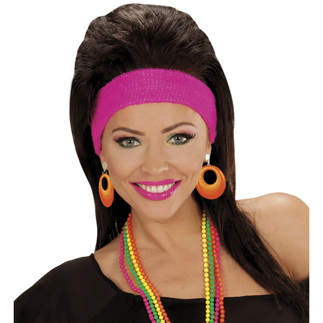 Neonorange øreringe