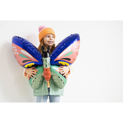 Sommerfugl-heliumballon tom 88 cm