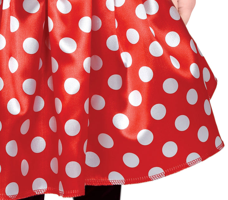 Minnie Mouse Kostume Rød Hvid Baby
