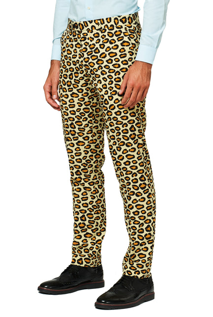 Suit Panther-print