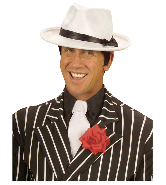 Rød broche Rose 10cm