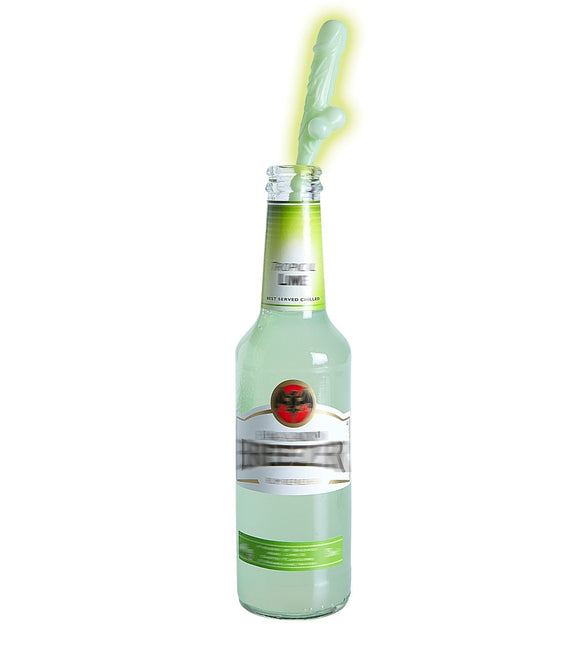 Sugerør Dick Glow In The Dark 6 stk