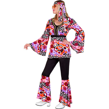 Disco Suit Pink Ladies 3 piece