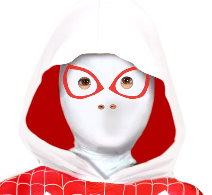 Spiderman kostume blå rød barn