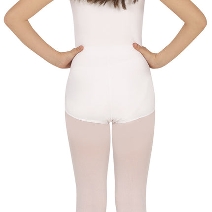 Hvid pigetrøje uden ærmer