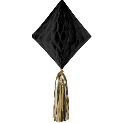 Sort guld honningkager sort 3 stk