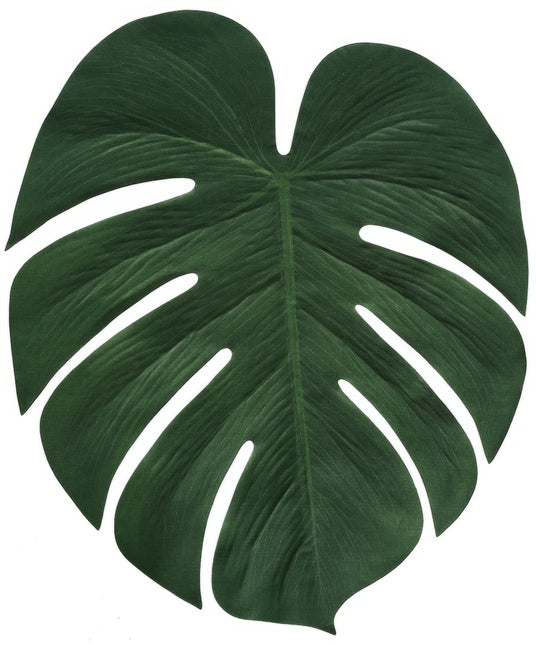 Hawaii Dekoration Palme Blad 34cm 4stk