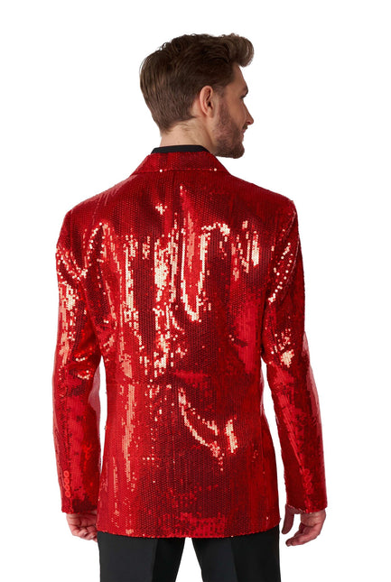 Paillet Red Blazer Men <tc>Suitmeister</tc>