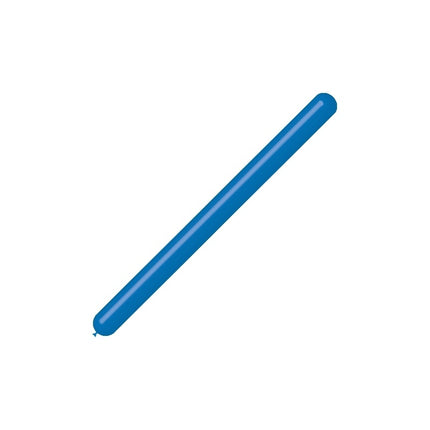 Blå modelleringsballoner 7,5 cm 150 cm 100 stk