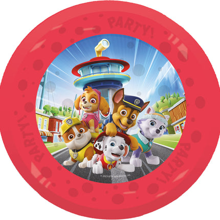 Paw Patrol-tallerken genanvendelig 21 cm