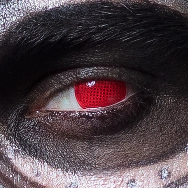 Røde farvede linser Cyborg