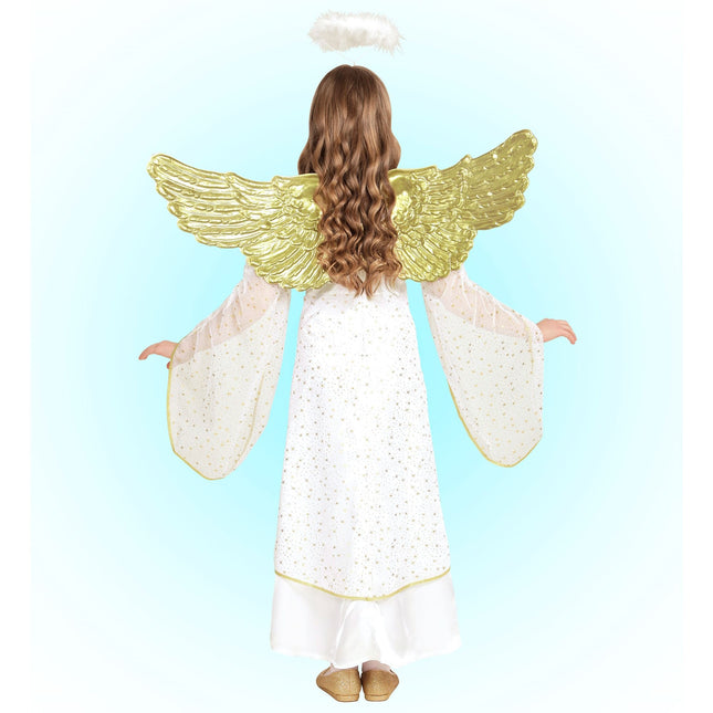 Engelskjole hvid pige