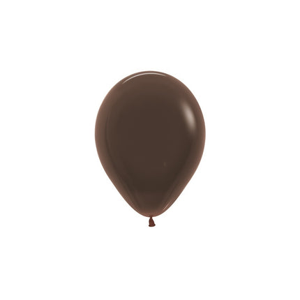 Balloner Chokoladebrun 12cm 50stk